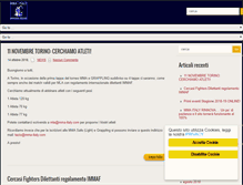 Tablet Screenshot of mma-italy.com